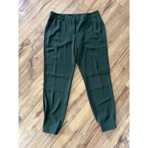 Akris Punto size 8 dark green cargo pants